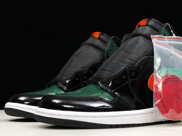 MaikeSneakers SoleFly Team x Air Jordan OG 1 High Retro Black Orange-Fir AV3905-038 0708